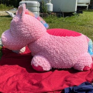Stuffed Unicorn Seat for a little girls rooms.
Like New